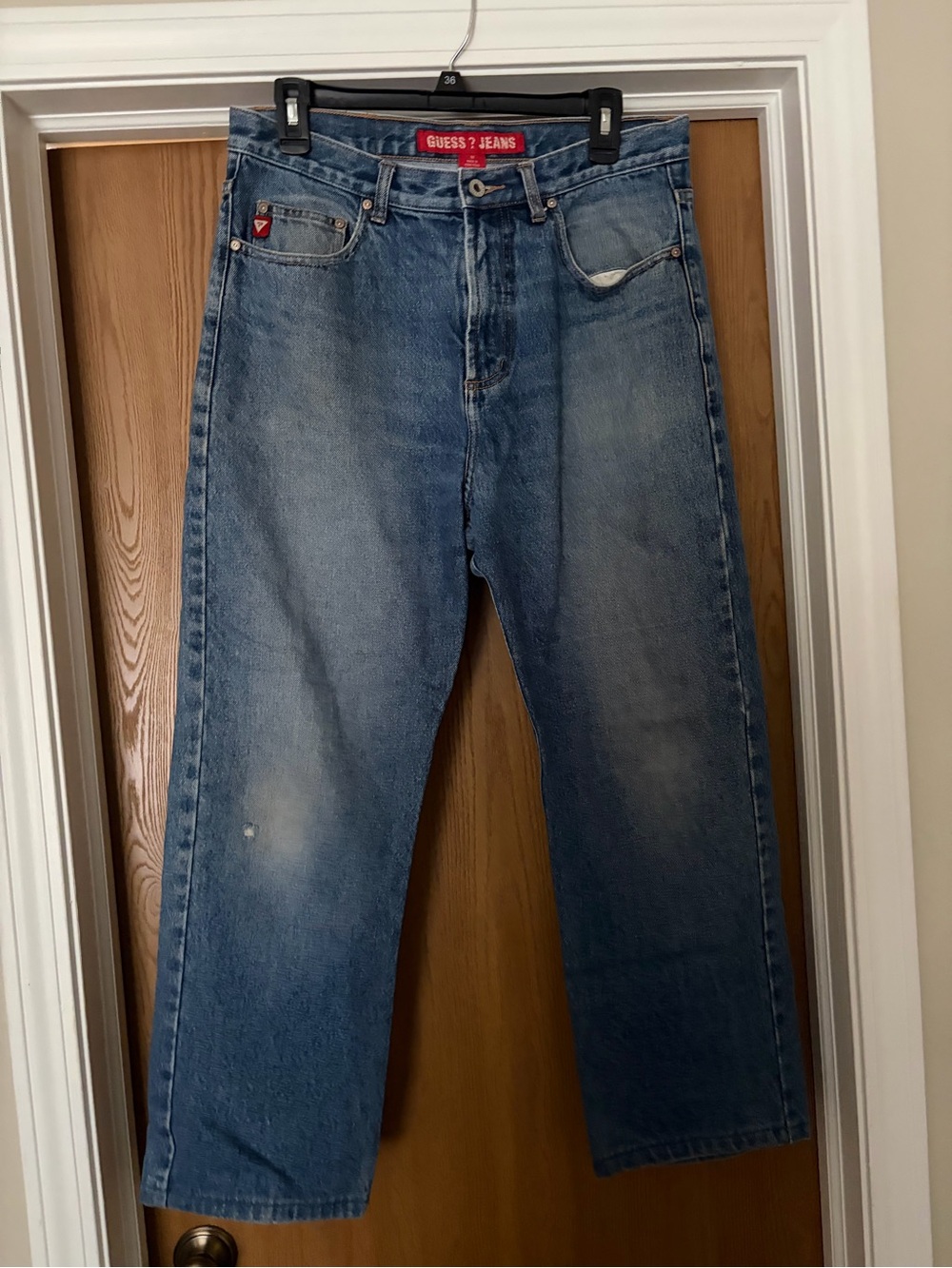 Guess Relaxed Blue Denim Jeans